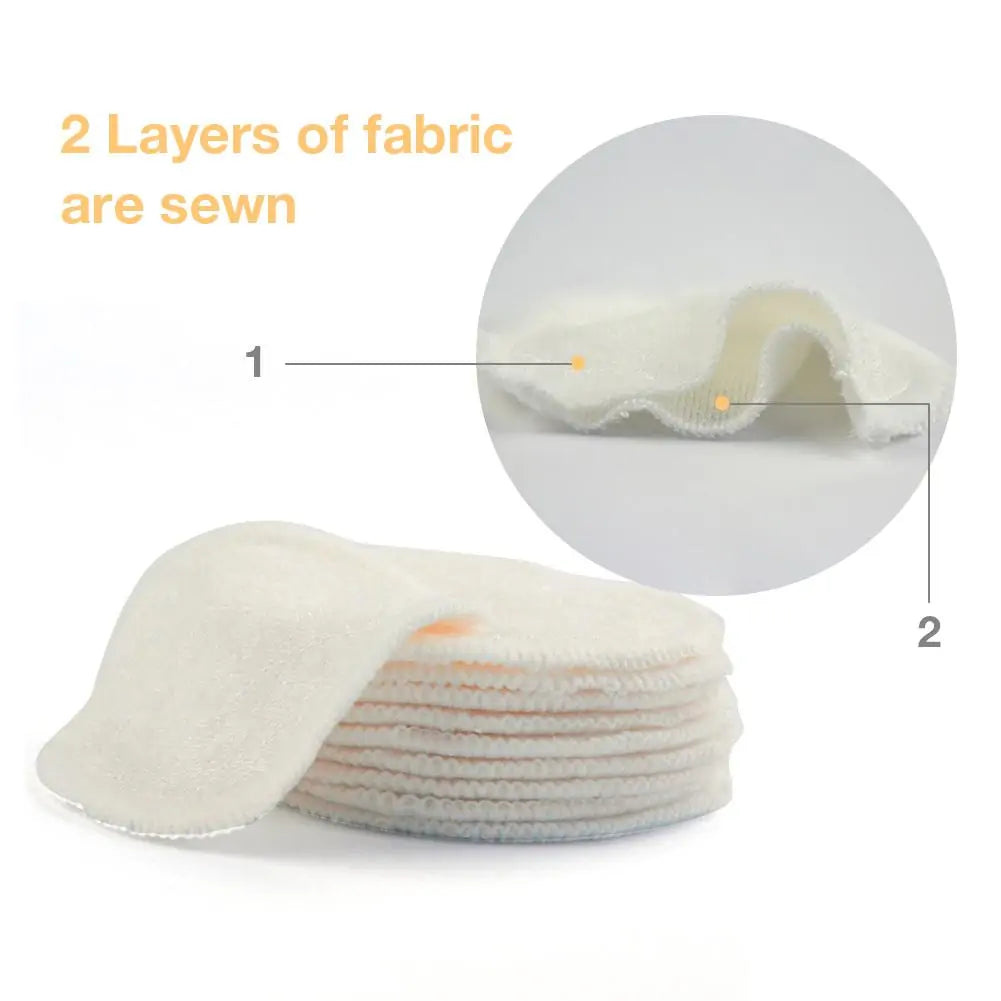 Stack of fabric layers with an inset showing two layers sewn together on a white background.